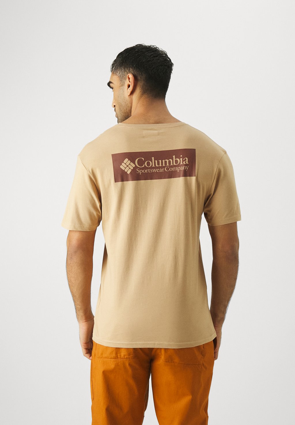 Футболка с принтом NORTH CASCADES SHORT SLEEVE Columbia, цвет canoe