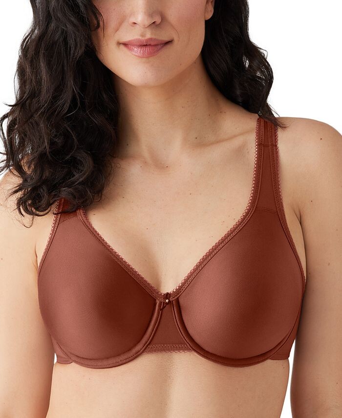 

Бюстгальтер на косточках Basic Beauty Full-Figure 855192, чашка до H Wacoal, коричневый
