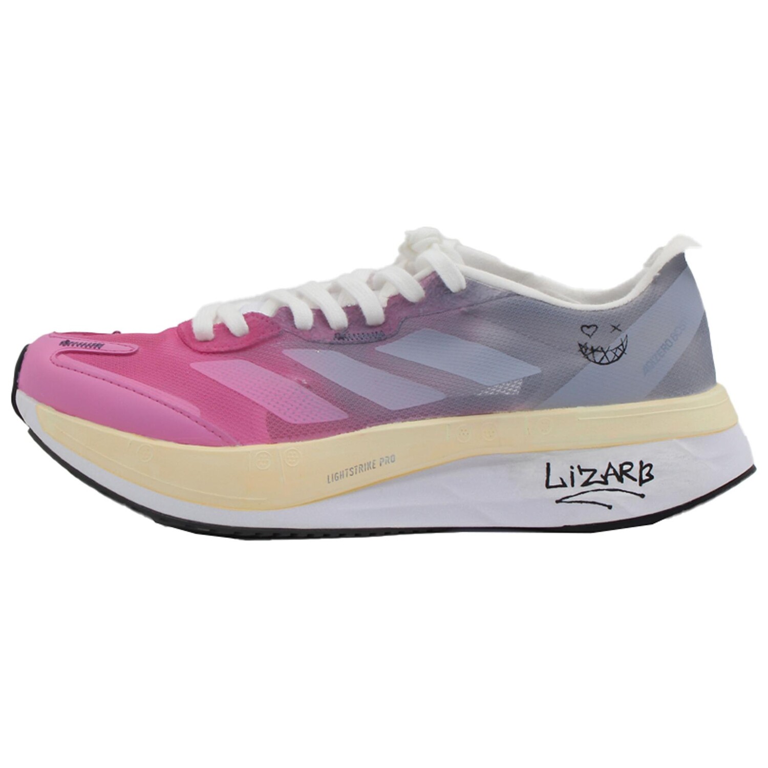 

Кроссовки женские Adizero Boston 11 Low-top розовые Adidas