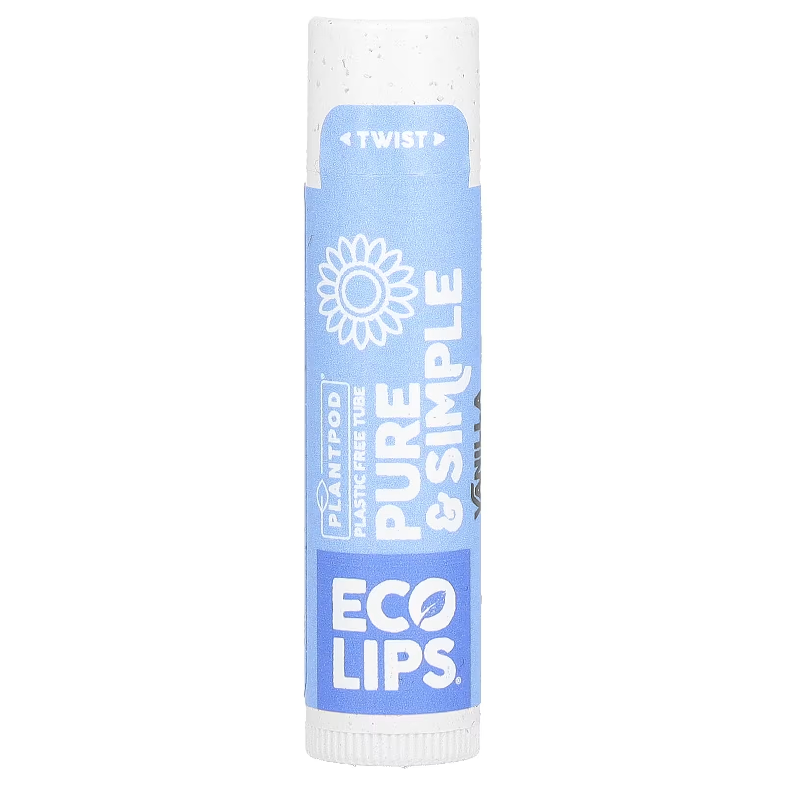Бальзам для губ Eco Lips Inc. Pure & Simple с ванилью, 4,25 г
