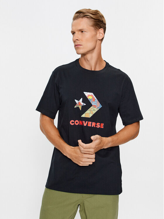 

Футболка стандартного кроя Converse, черный