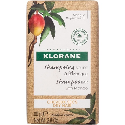 Klorane Шампунь Манго для сухих волос 80г масло klorane манго для сухих волос 100 мл