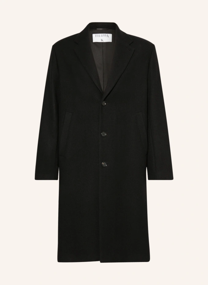

Шерстяное пальто лондон Filippa K, черный