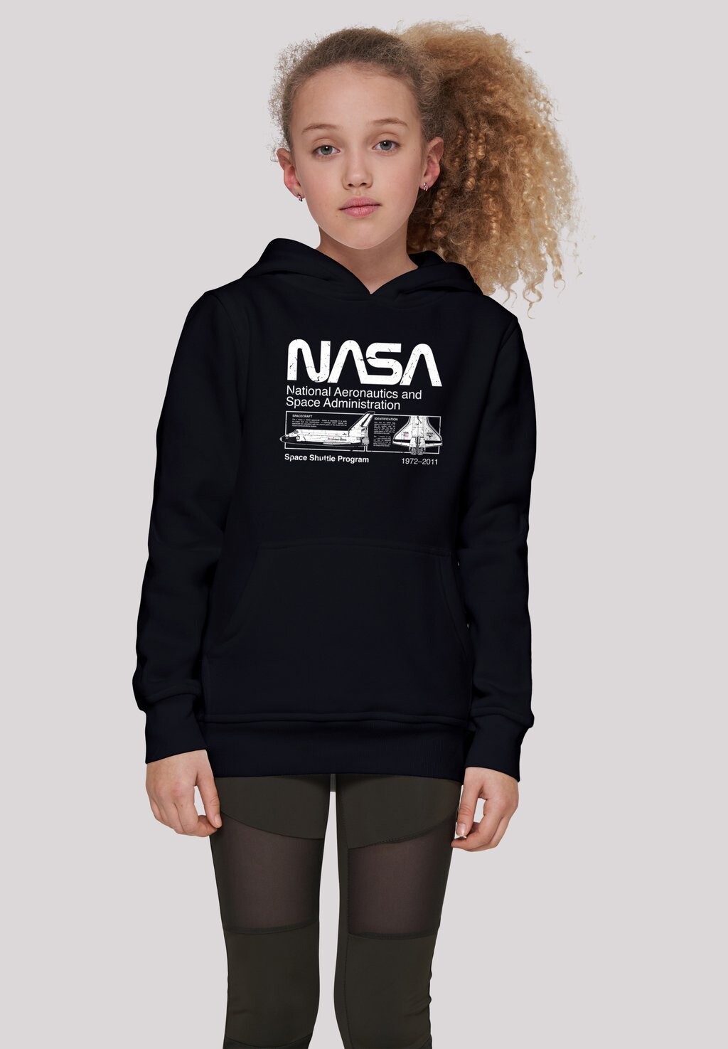 

Толстовка NASA CLASSIC SPACE SHUTTLE F4NT4STIC, цвет black