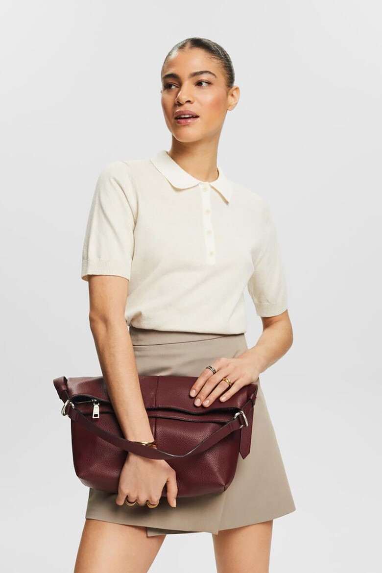 

Футболка с воротником Esprit, белый