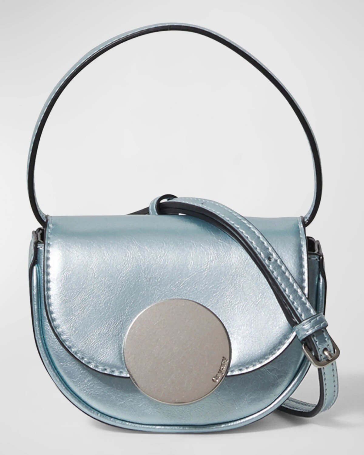 

Кожаная сумка через плечо Lottie Petite Oryany, цвет Blue Silver
