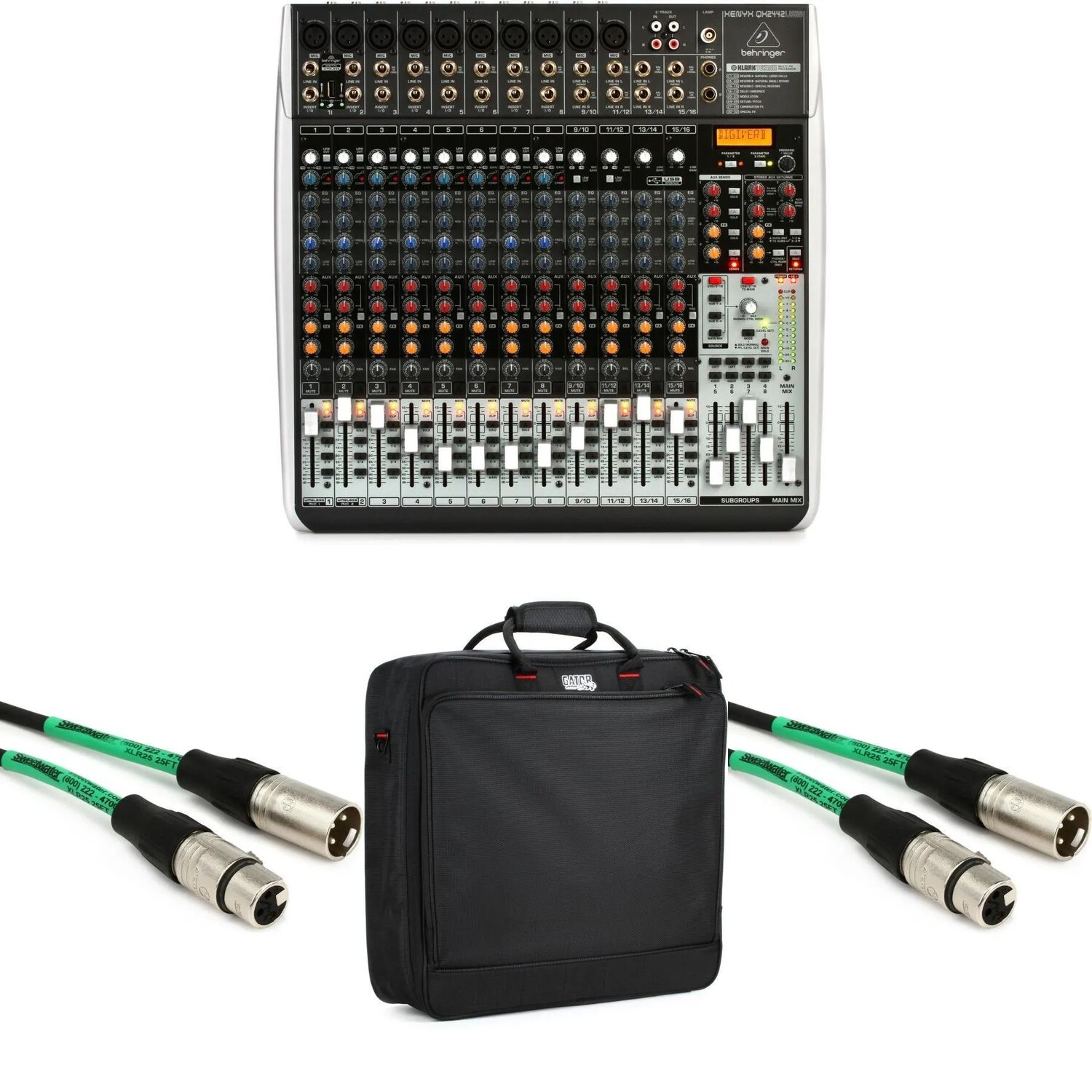 

Новый комплект сумок-миксера Behringer Xenyx QX2442USB