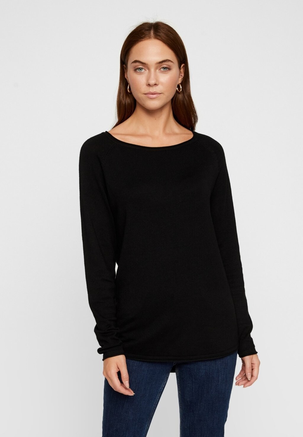 

Топ с длинными рукавами Vero Moda, черный