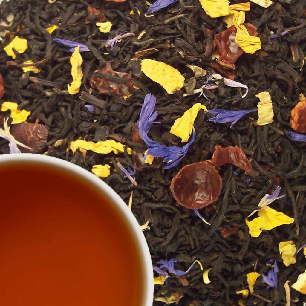 

Чайный дом Авраама 1кг осенний купаж черный крепленый чай Tea Goetz