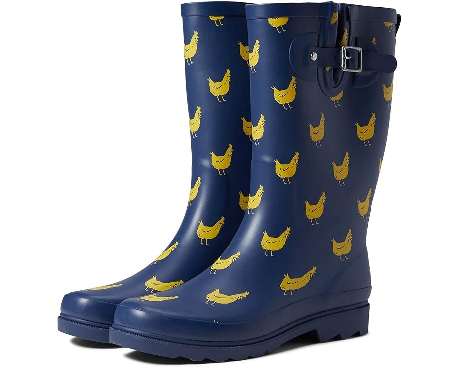 

Ботинки Western Chief Printed Tall Rain Boot, цвет Funky Flock 1