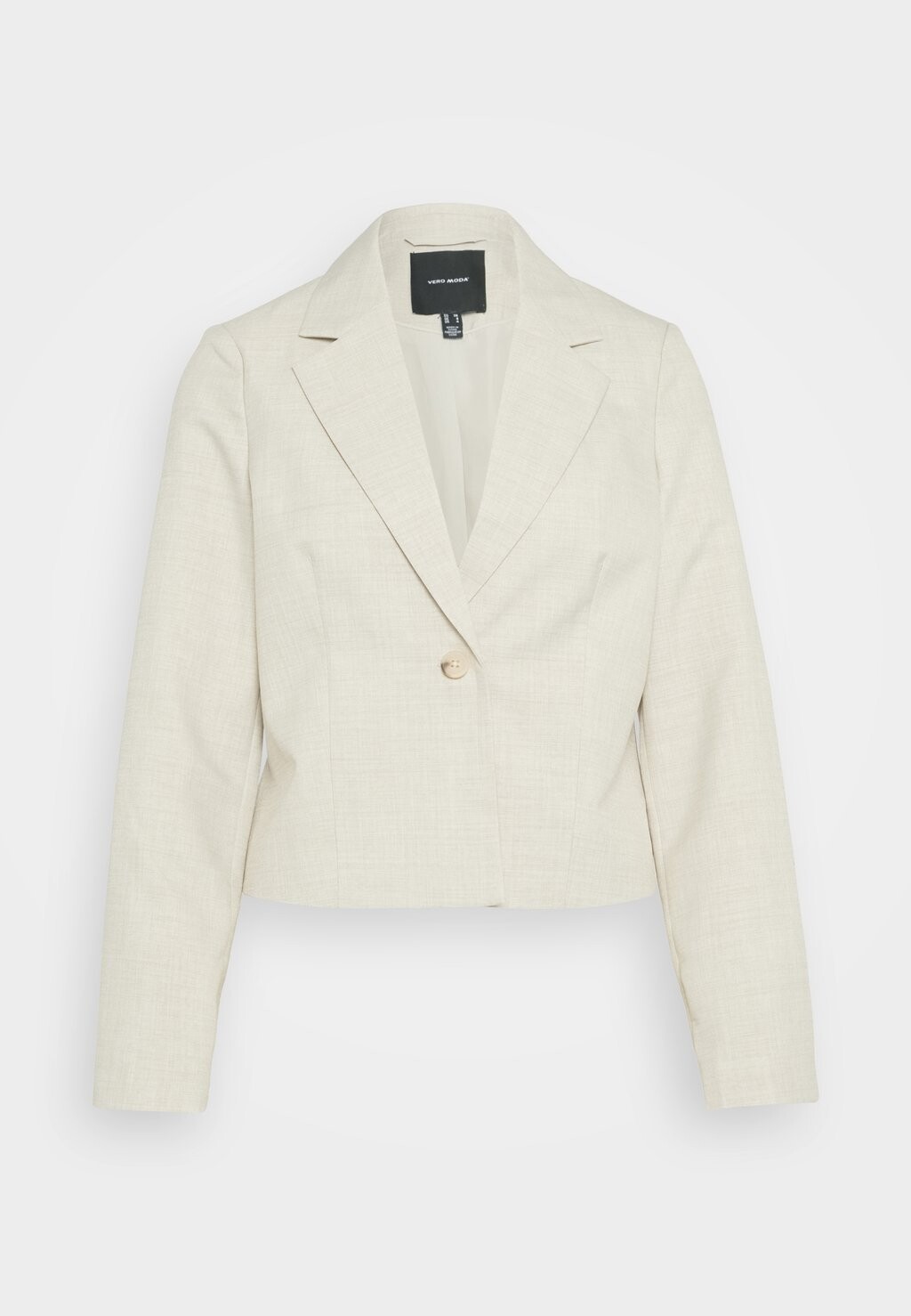 

Блейзер Vmnancy Slim Vero Moda, серебристый меланж
