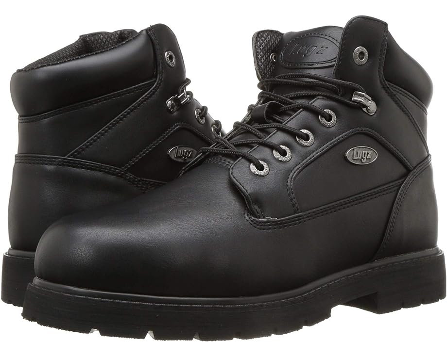 Ботинки Lugz Mortar Mid Steel Toe Chukka Boot, черный ботинки zink chukka steel toe worx лоден грин