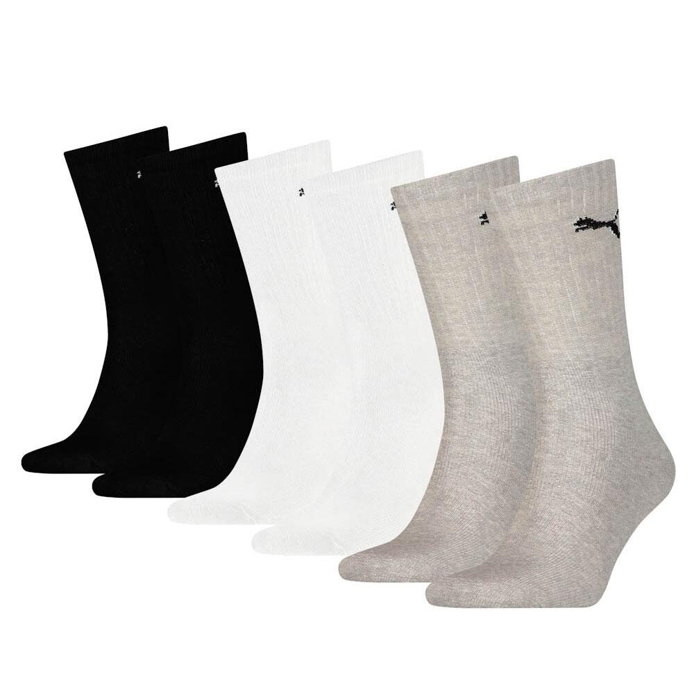 

Носки Puma Sport Cush Crew 6 шт, черный