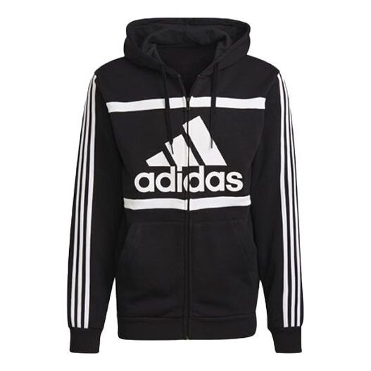 

Куртка adidas Logo Alphabet Pattern Sports Jacket Black, черный