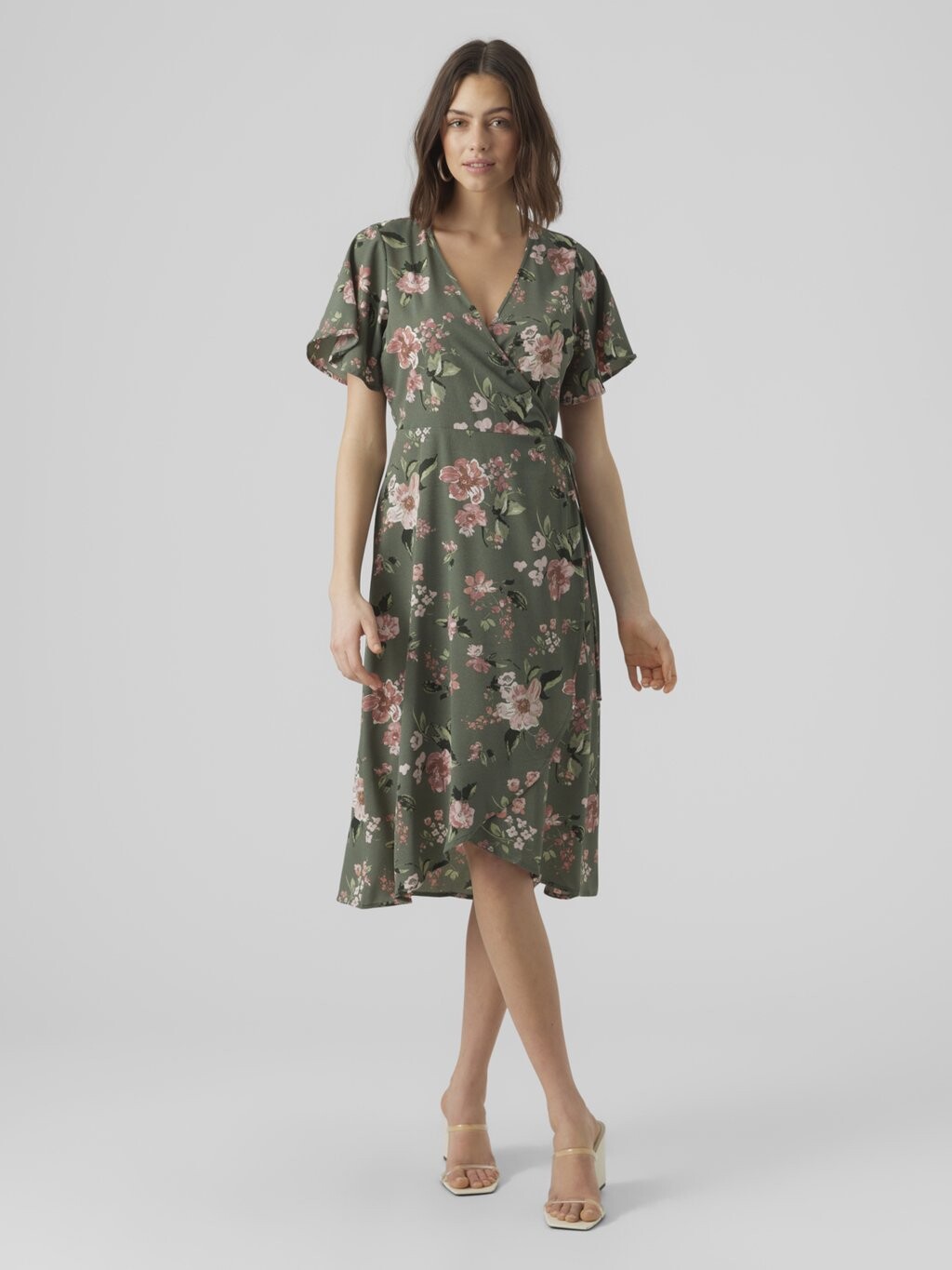 

Повседневное платье Vero Moda, зеленый
