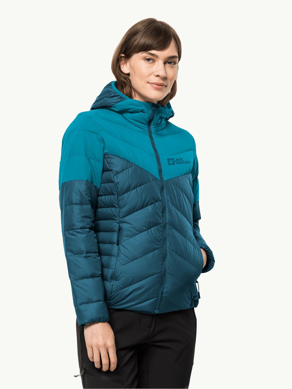 

Куртка Jack Wolfskin TUNDRA DOWN HOODY W, синий
