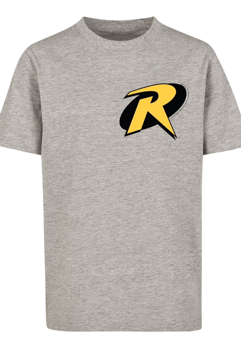 

Футболка с принтом Dc Comics Batman Robin F4NT4STIC, цвет heather grey