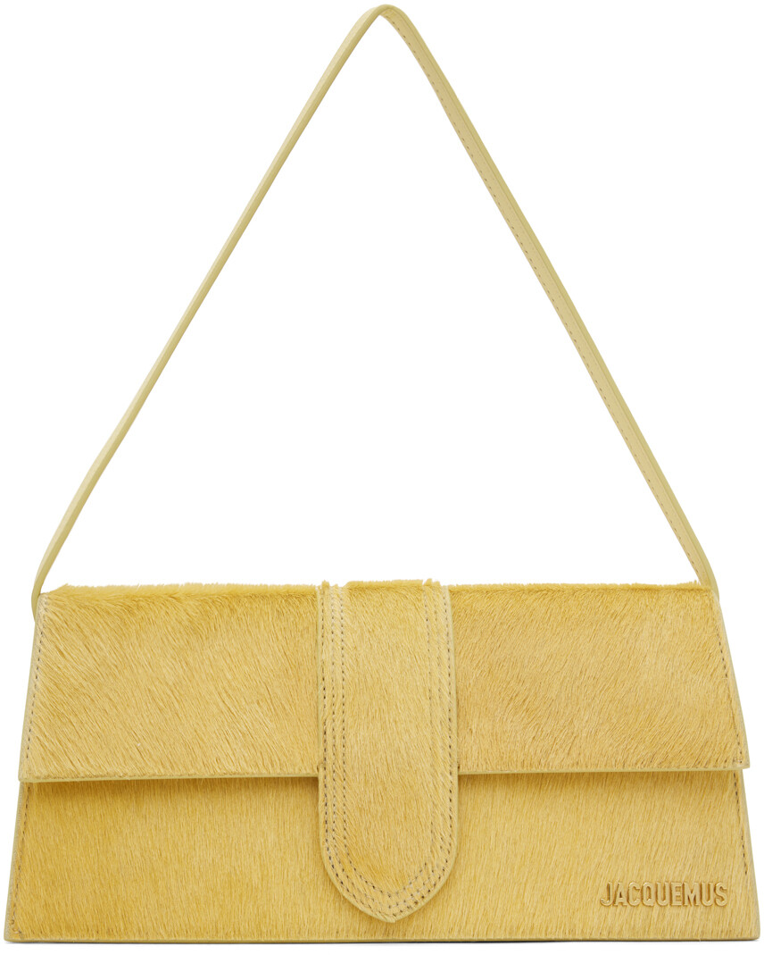 

Желтая сумка Le Bambino long Jacquemus, цвет Pale yellow