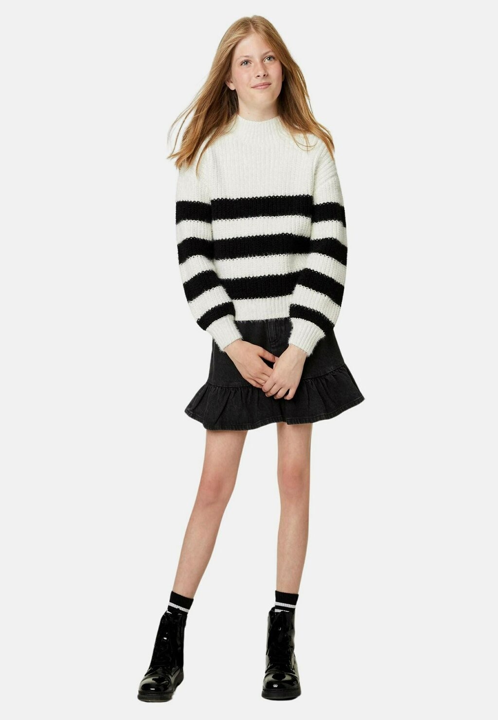 

Джемпер Striped Knitted Sweater Marks & Spencer, цвет ivory mix