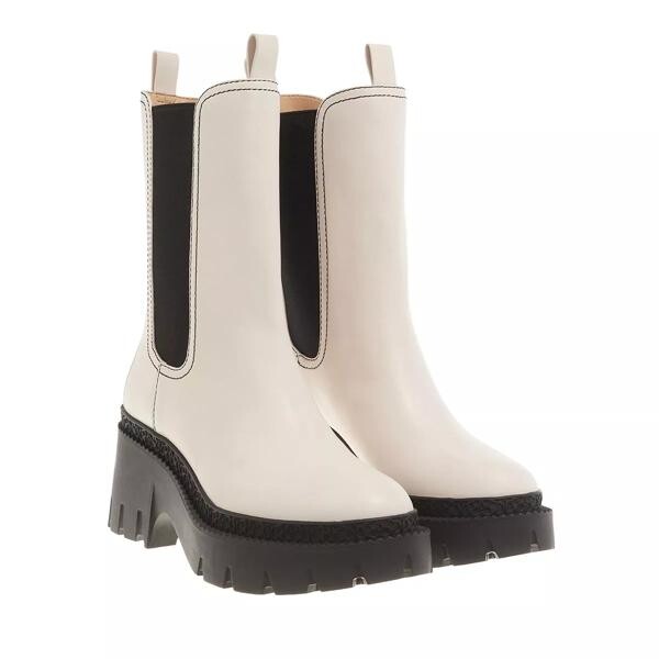

Ботинки alexa leather bootie chalk Coach, белый