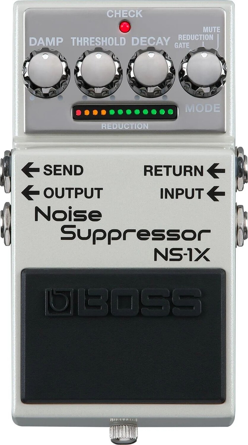 

Новая педаль шумоподавления Boss NS-1X