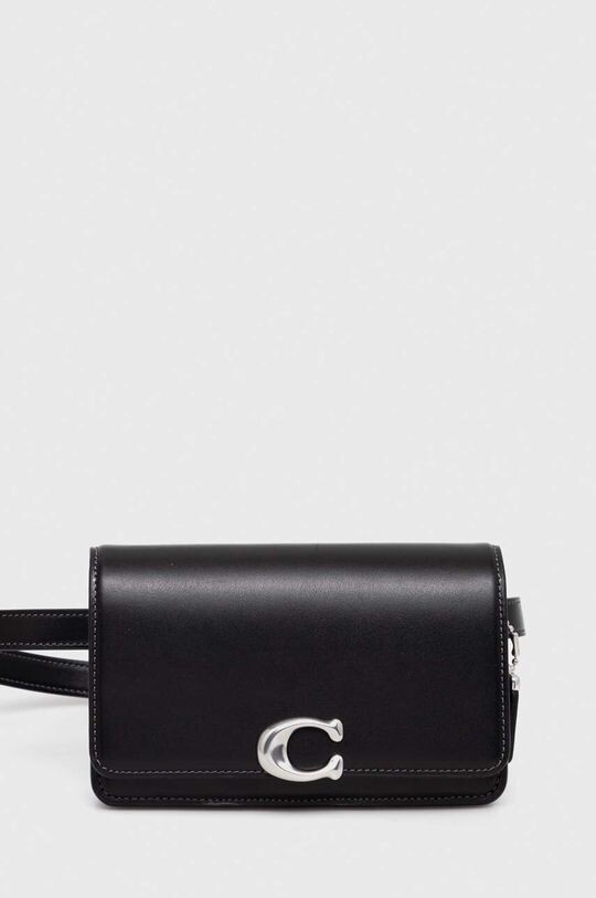 

Поясная сумка Bandit с кожаным поясом Coach, черный