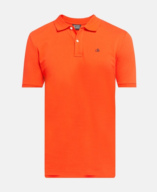 

Рубашка-поло органик Scotch & Soda, красный