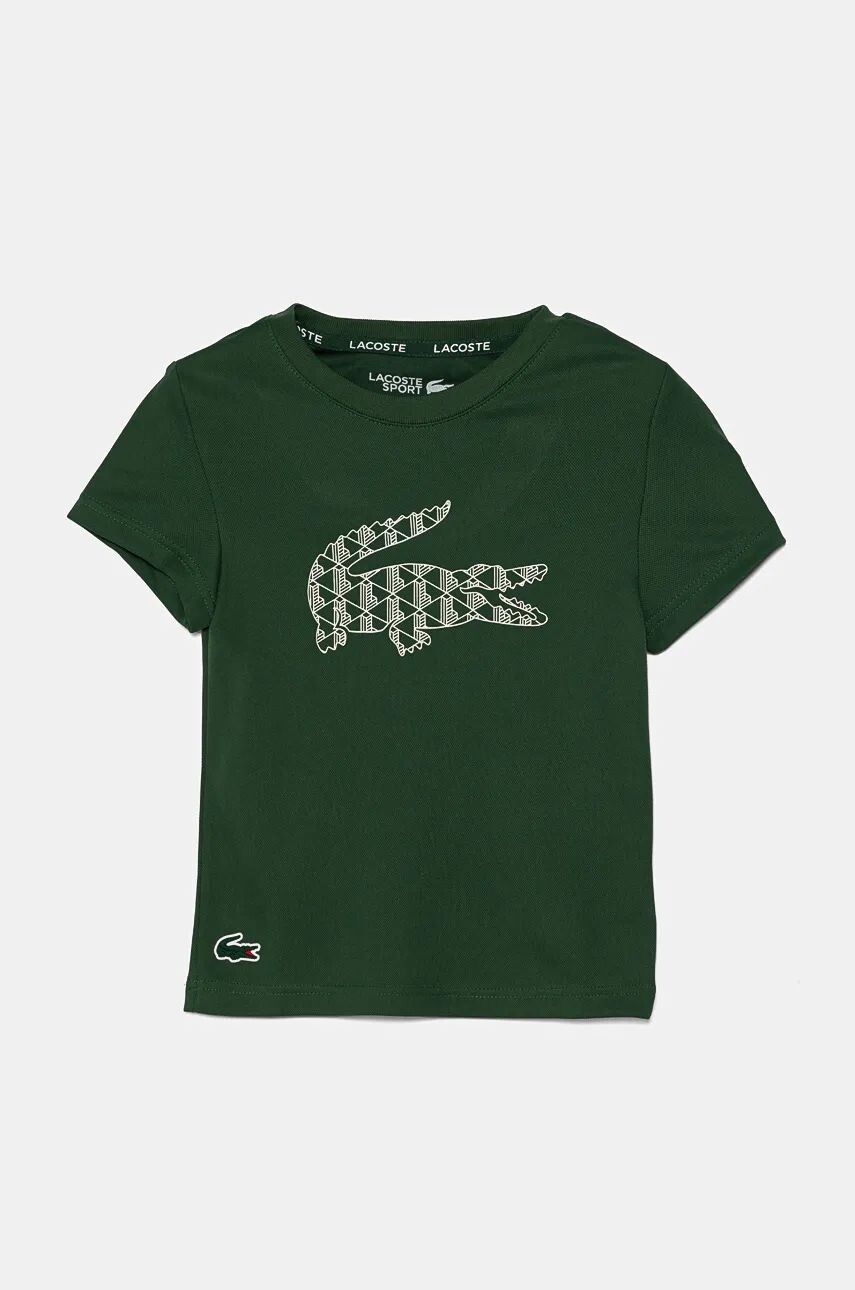 

Детская футболка Lacoste, зеленый