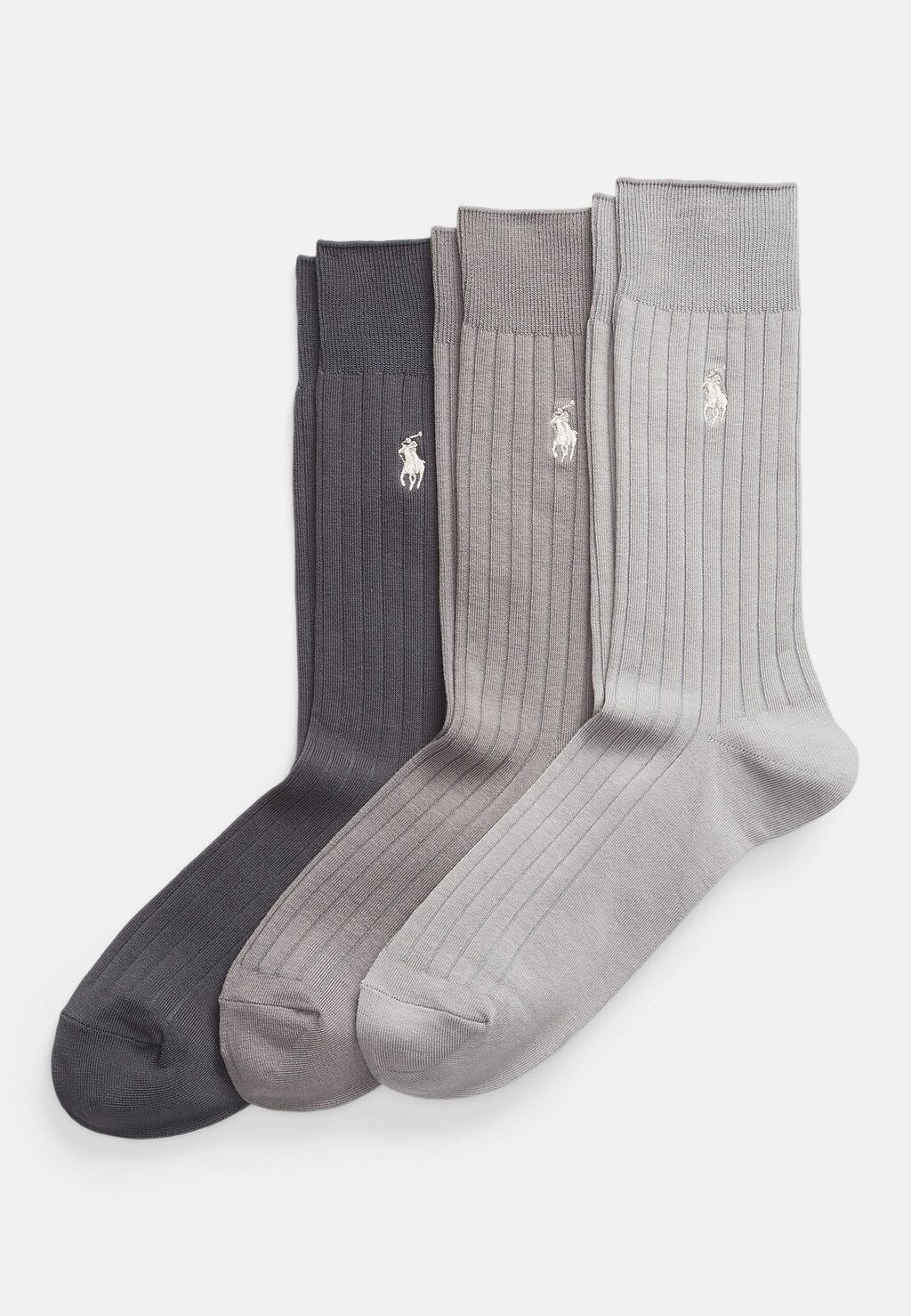 

Носки EGYPTIAN 3 PACK Polo Ralph Lauren, серый