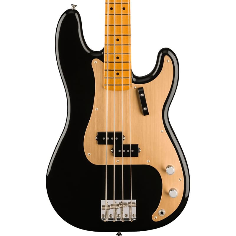 Басс гитара Fender Vintera II '50s Precision Bass Maple - Black фото