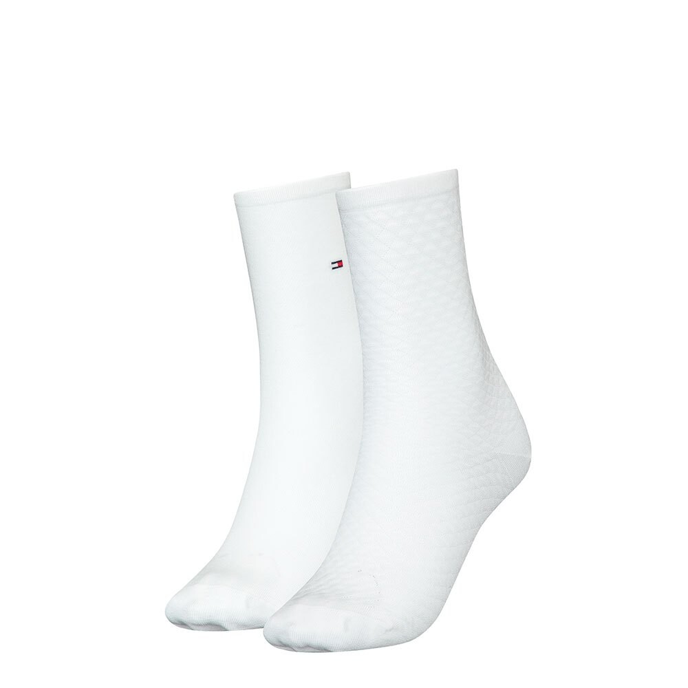 

Носки Tommy Hilfiger Diamond Structure 2 шт, белый