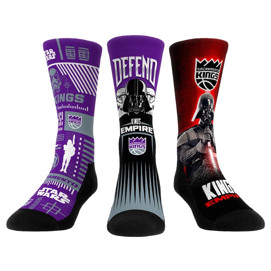 

Комплект носков Rock Em Socks Sacramento Kings, фиолетовый