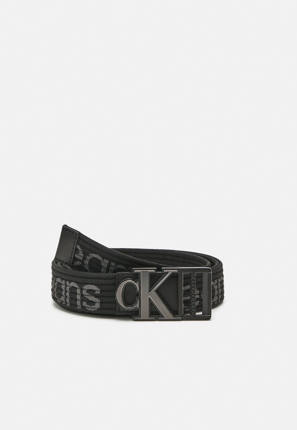 

Ремень MONOGRAM SLIDER WEBBING BELT Calvin Klein Jeans, цвет black/grey
