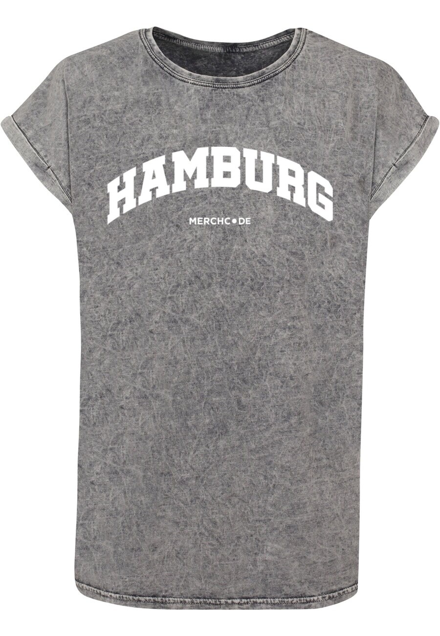 

Футболка Merchcode HAMBURG, цвет Basalt Grey