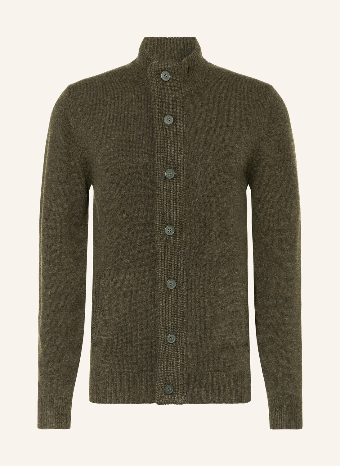 

Кардиган незаменимый Barbour, зеленый