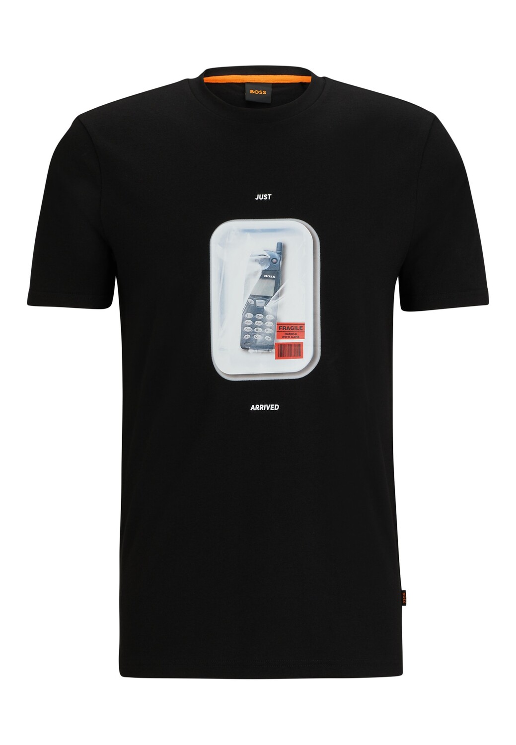 

Футболка BOSS TEFRAGILE Regular Fit, черный