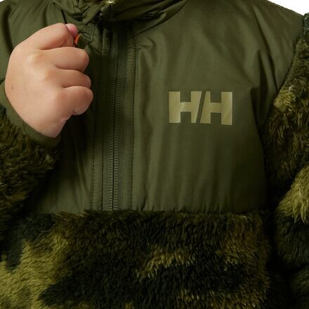 

Промежуточная куртка с молнией 1/2 Champ – для малышей Helly Hansen, цвет Utility Green Aop