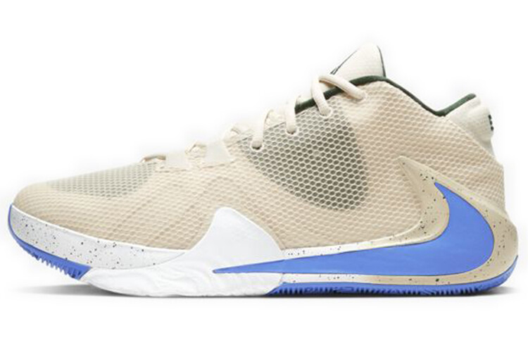 

Баскетбольные кроссовки Nike Zoom Freak 1 EP светло-кремовые