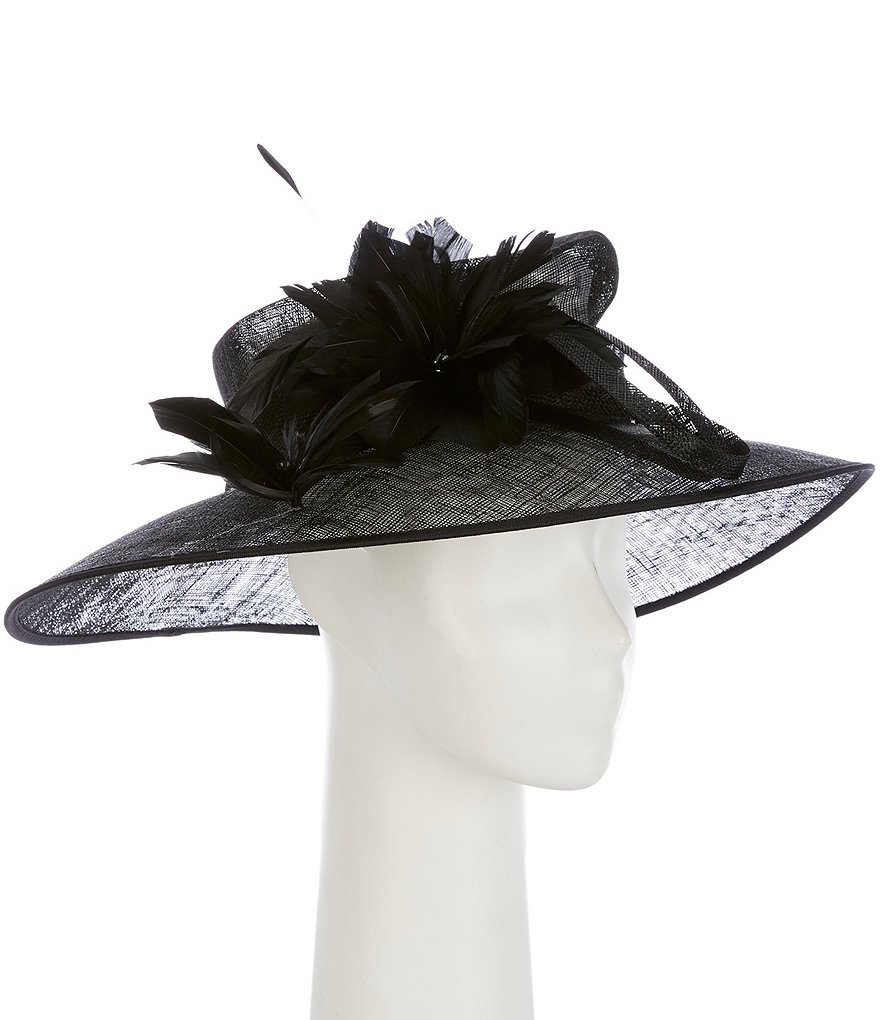 цена Асимметричное платье-шляпа Ascot Collection 18 Sinnamay, черный