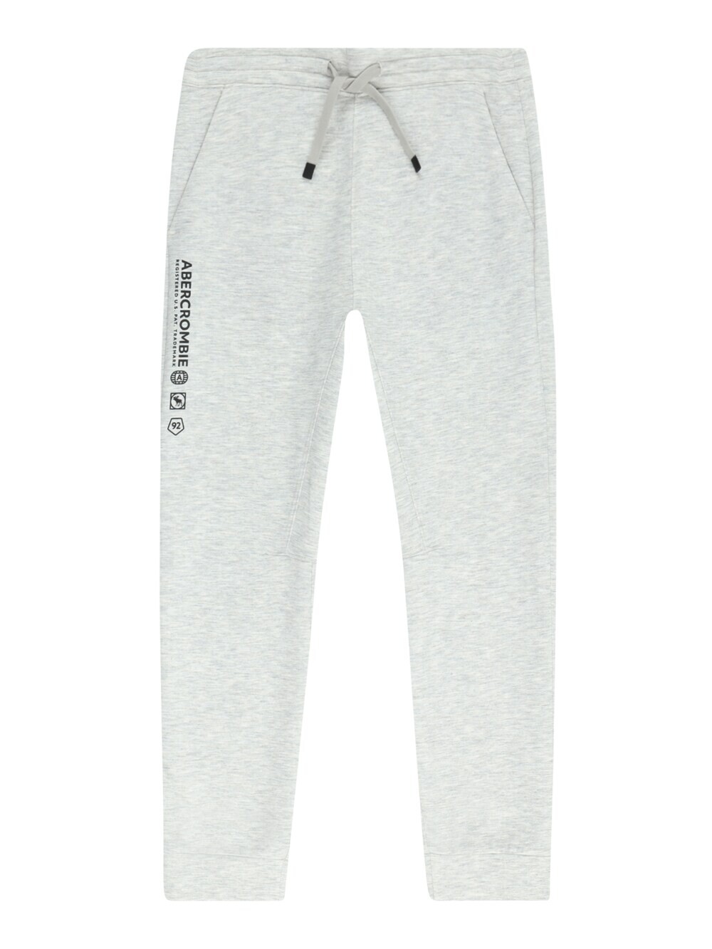 

Зауженные брюки Abercrombie & Fitch, пестрый серый