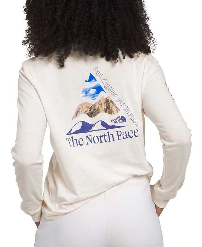

Женская футболка Places We Love с длинными рукавами The North Face, белый