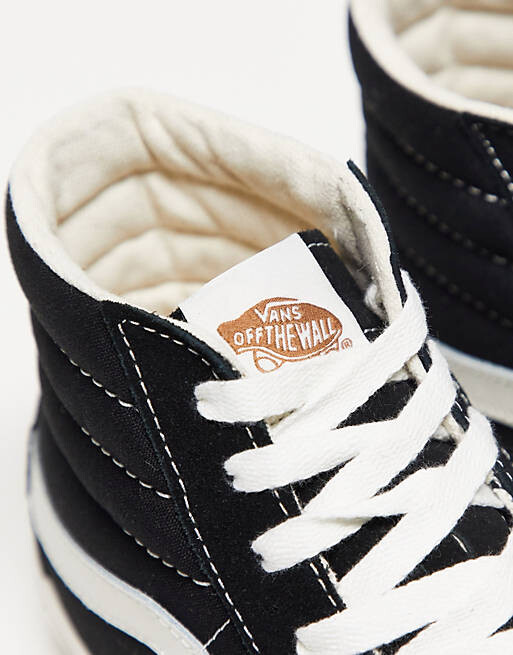 

Черно-белые кроссовки унисекс премиум-класса Vans SK8-Hi VR3