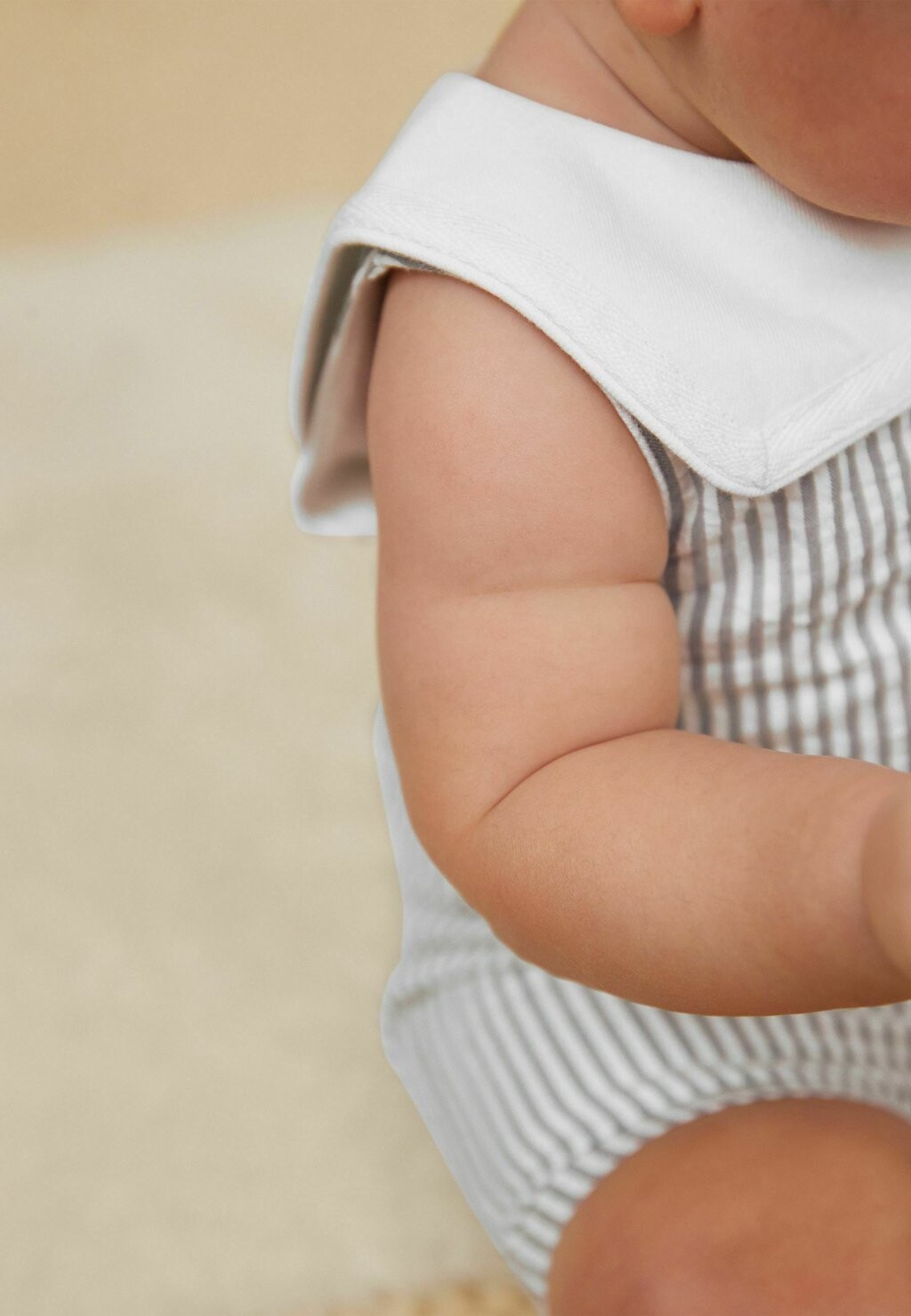 

Комбинезон SMART STRIPE BIB BABY ROMPER Next, цвет grey