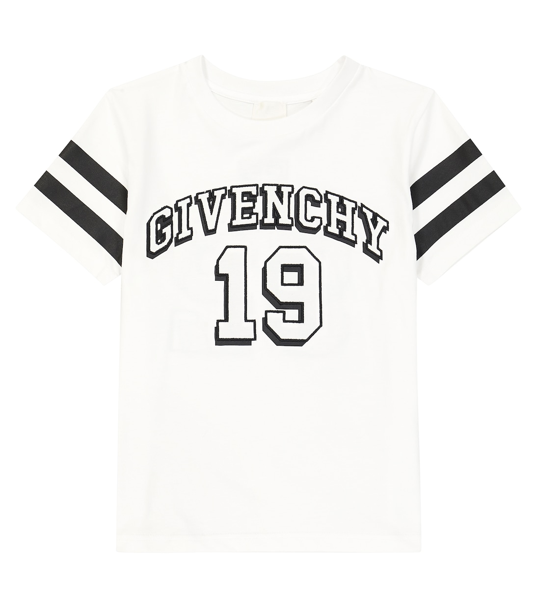 Футболка из хлопкового джерси с логотипом Givenchy, белый