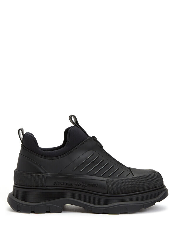 

Мужские кожаные кроссовки tread slick с черным логотипом Alexander McQueen