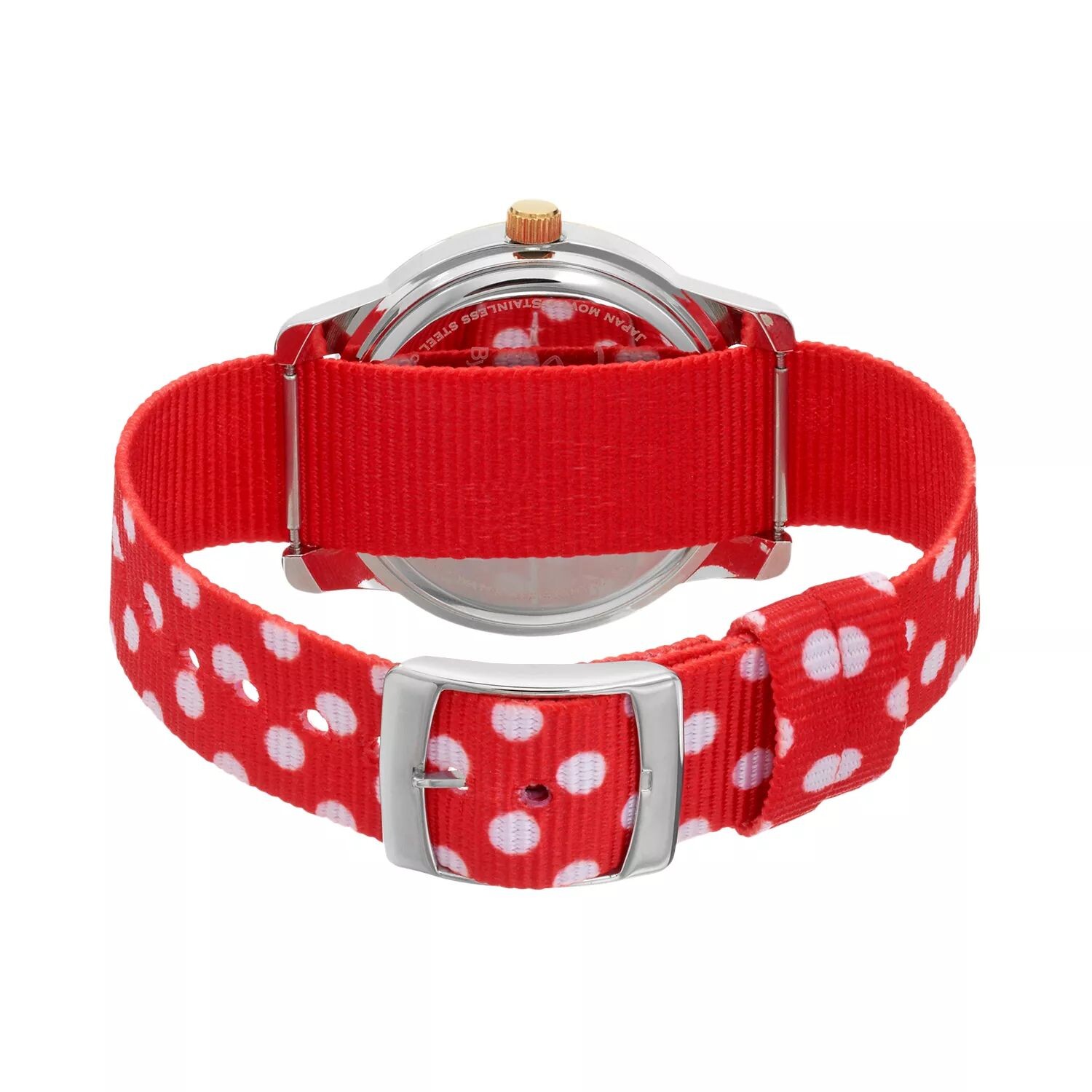 

Женские двухцветные двусторонние часы в горошек 's Minnie Mouse Disney