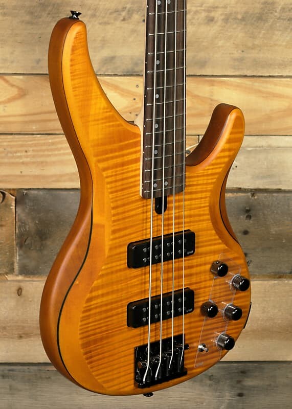 

Басс гитара Yamaha TRBX604FM Electric Bass Guitar Matte Amber