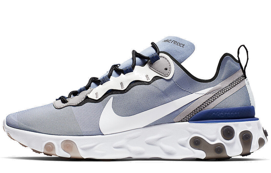 

Кроссовки унисекс Nike Element 55 синие