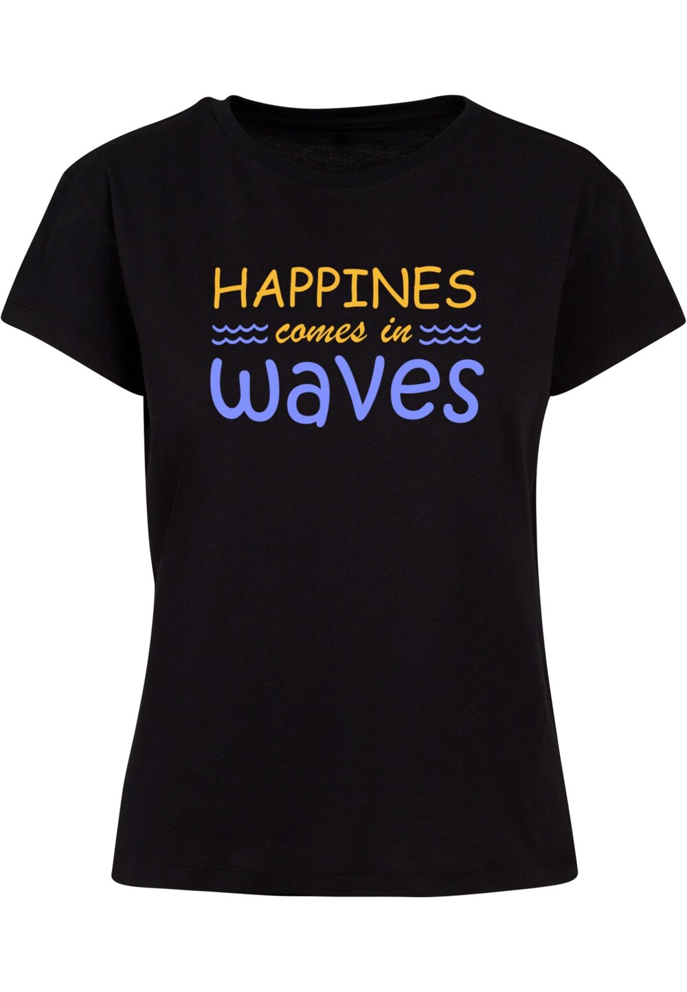 Рубашка Merchcode Summer - Happines Comes In Waves, черный