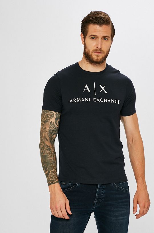 

Футболка Armani Exchange, темно-синий